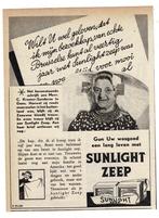 2x Gun Uw wasgoed een lang leven met SUNLIGHT ZEEP, Verzamelen, Merken en Reclamevoorwerpen, Verzenden, Zo goed als nieuw, Overige typen