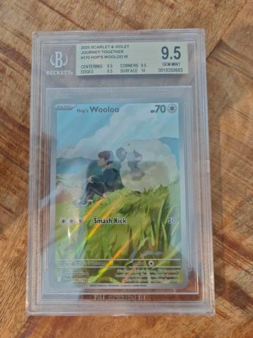 Hop's Wooloo IR - BGS 9.5 - Scarlet & Violet beschikbaar voor biedingen