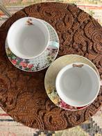 Set: kop en schotel van C. Pabst romantische stijl, Huis en Inrichting, Keuken | Servies, Ophalen of Verzenden, Porselein, Overige stijlen
