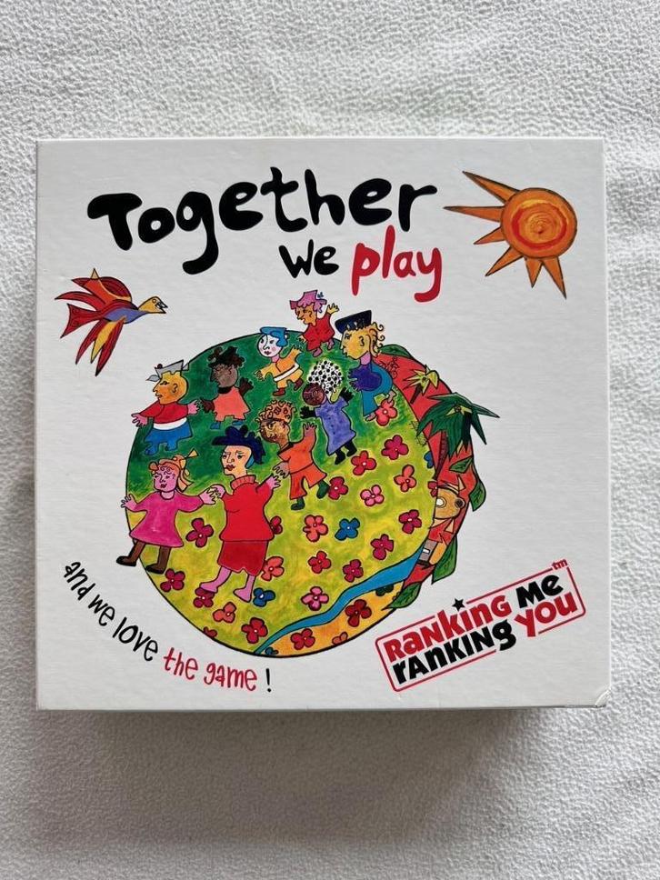 Bordspel "Ranking me, ranking you, together we play", Hobby en Vrije tijd, Gezelschapsspellen | Bordspellen, Nieuw, Een of twee spelers