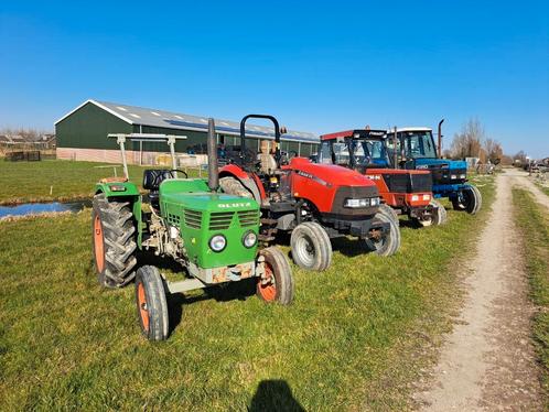 5x 2wd deutz, case, fiat, ford en massey ferguson tractoren, Zakelijke goederen, Agrarisch | Tractoren, 5000 tot 7500, Massey Ferguson