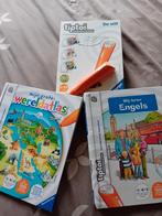 Tiptoi leerpakket - Wereldatlas, Engels & Stift, Kinderen en Baby's, Speelgoed | Educatief en Creatief, Ophalen of Verzenden, Gebruikt