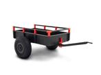 BERG tandem Trailer L orange kiepkar kar aanhanger skelter, Ophalen, Nieuw, Berg, Met kar of aanhanger