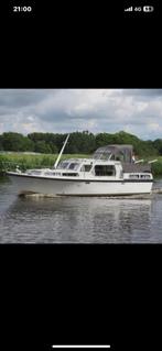 Neptunus 107 twin met 2 nieuwe Mitsubishi craftsman motoren, Watersport en Boten, Ophalen, Diesel, Zo goed als nieuw, 9 tot 12 meter