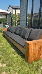 Loungebank met plof kussens 4 Meter, Ophalen, Zo goed als nieuw