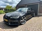 Audi A6 limousine 1.8 Tfsi Ultra 190pk S Tronic 3xS-line, Euro 6, Leder en Stof, Zwart, Particulier