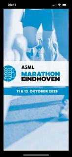 Hele marathon ticket te koop, Sport en Fitness, Loopsport en Atletiek, Ophalen of Verzenden, Nieuw