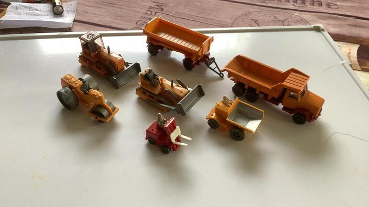 Wiking Wegenbouw. Alles Nieuwstaat., Hobby en Vrije tijd, Modelauto's | 1:87, Zo goed als nieuw, Bus of Vrachtwagen, Wiking, Ophalen of Verzenden