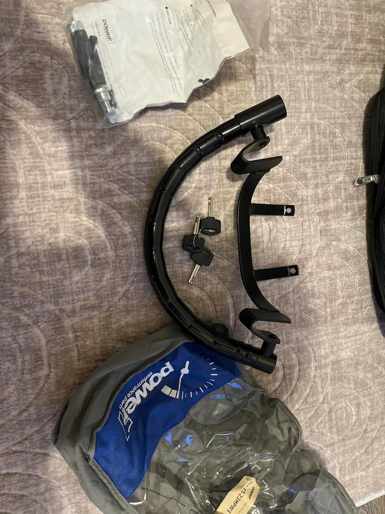 Power1 Stuurslot voor retro scooters, Fietsen en Brommers, Ophalen of Verzenden, Nieuw, Stuur