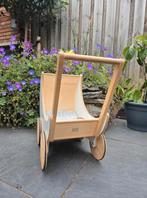 Ooh Noo Houten Poppenwagen - Zo Goed Als Nieuw!, Ophalen, Zo goed als nieuw, Meisje