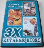 Dvd *** 3X EXTREME KICKS *** 3-Filmpack Deel 4, Vanaf 12 jaar, Ophalen of Verzenden, Gebruikt, Actie