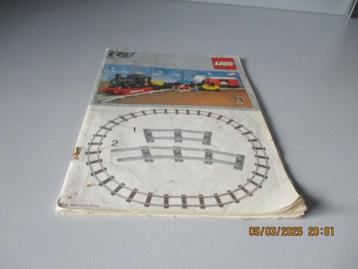12v 7727 Goederentrein LEGO Bouwboekje in goede staat! beschikbaar voor biedingen