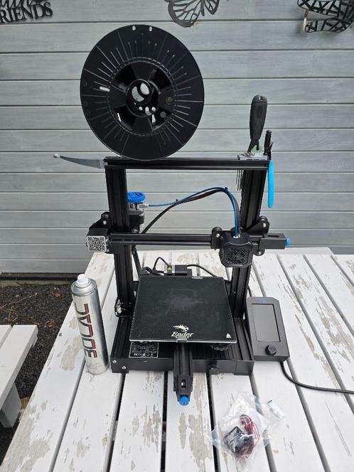 Creality Ender 3 V2 3D printer, Computers en Software, 3D Printers, Gebruikt, Ophalen