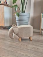 Dieren krukje olifant, Minder dan 50 cm, Rond, Minder dan 50 cm, Ophalen of Verzenden