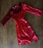 Heksenjurkje rood (128) Leuk voor Halloween of Carnaval, Ophalen of Verzenden, Gebruikt, 122 t/m 128, Meisje