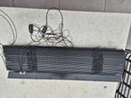 Houten jaloezieën, Ophalen, Gebruikt, Zwart, 50 tot 100 cm