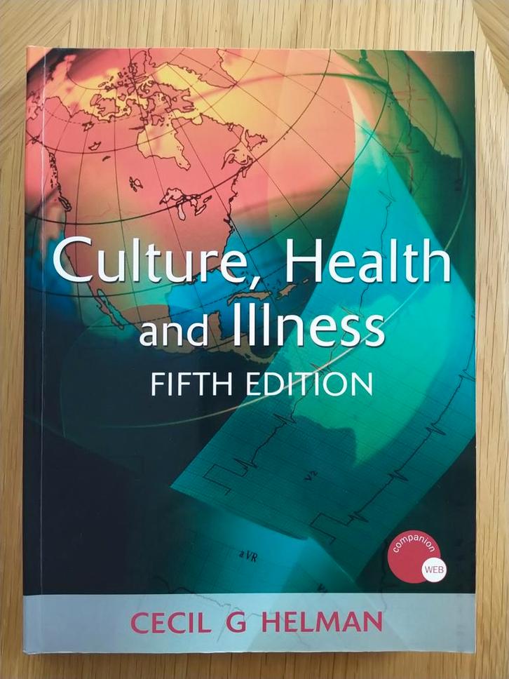 Culture, Health and Illness - Cecil G Helman, Boeken, Studieboeken en Cursussen, Zo goed als nieuw, Niet van toepassing, Alpha