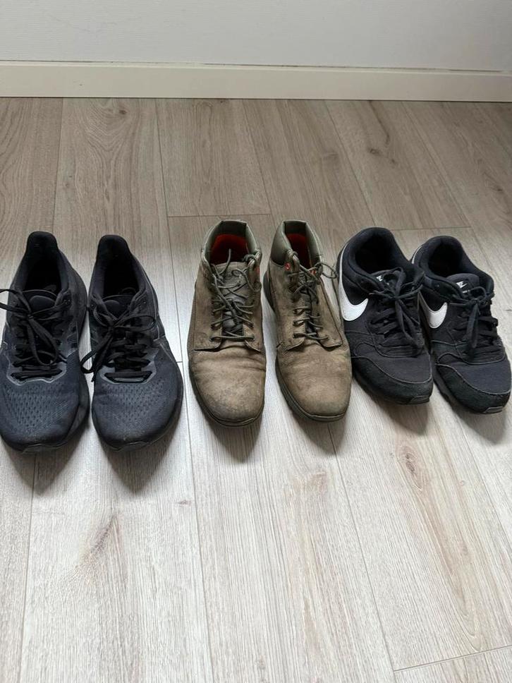 Partij Gedragen Schoenen - Nike, Timberland, Asics, Kleding | Heren, Schoenen, Gedragen, Sneakers of Gympen, Zwart, Ophalen of Verzenden