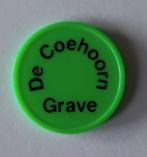 oude consumptie-munt Grave #4, Postzegels en Munten, Penningen en Medailles, Verzenden, Overige materialen, Nederland