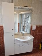Zeer nette badkamer meubels, WC's, douche,  bad, radiatoren, Ophalen, Gebruikt