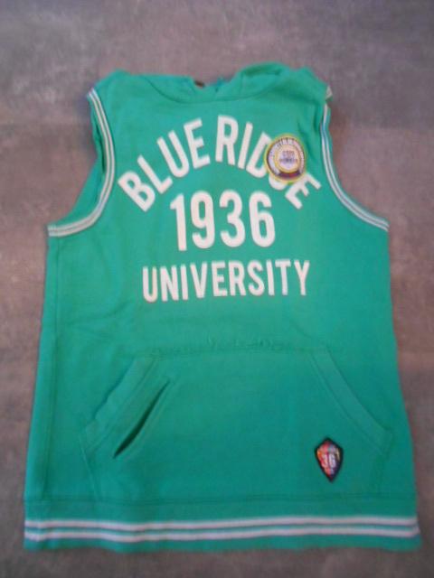 WE (mouwloos) spencer met capuchon mt 146-152, WE, Jongen of Meisje, Trui of Vest, Ophalen of Verzenden