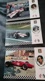 6 echte oude formule 1 ansichtkaarten uit spanje, Verzenden, Zo goed als nieuw, Formule 1