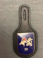 10 natres borsthanger, Verzamelen, Verzenden, Landmacht, Nederland, Embleem of Badge