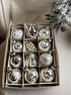 Oude zilveren kerstballen groot 1, Diversen, Kerst, Ophalen of Verzenden, Gebruikt