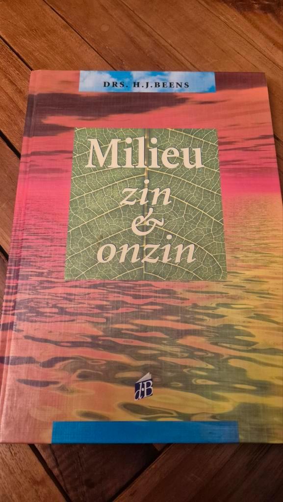 Milieu: Zin & Onzin - Drs. H.J. Beens, Boeken, Politiek en Maatschappij, Zo goed als nieuw, Maatschappij en Samenleving, Nederland