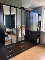 Kleding kast zwart “Nolte “, Huis en Inrichting, Kasten | Kledingkasten, Ophalen of Verzenden, 25 tot 50 cm, 200 cm of meer