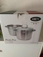 Boretti Pastapan - Nieuw in doos!, Huis en Inrichting, Keuken | Potten en Pannen, Inductieplaat, Nieuw, Rvs, Ophalen