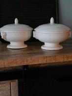 Wedgwood Edme dekschalen op voet - set van 2, Antiek en Kunst, Ophalen of Verzenden