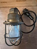 Koperen boot lamp, Ophalen of Verzenden, Gebruikt