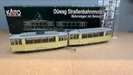 Kato Duwag tram met bijwagen HO gelijkstroom K 30900, Overige merken, Ophalen of Verzenden, Analoog, Gelijkstroom