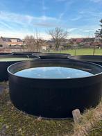 Hdpe vijverbak rond, Tuin en Terras, Vijvers, Ophalen, Gebruikt