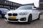 BMW 1-serie 116D M-SPORT AUTOMAAT | NAVI | TREKHAAK | NAP, Auto's, BMW, Gebruikt, Euro 6, 116 pk, Wit