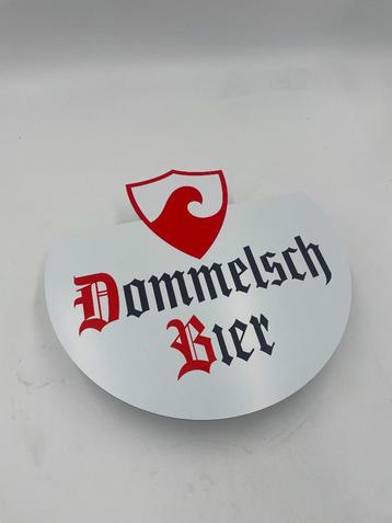 Reclamebord Dommelsch logo schild 40x37cm aluminium beschikbaar voor biedingen