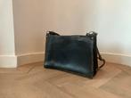 Antieke Tas, Sieraden, Tassen en Uiterlijk, Tassen | Schoudertassen, Ophalen of Verzenden, Gebruikt, Zwart, Leer
