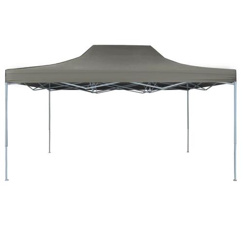 Partytent inklapbaar 3x4 m staal antraciet gratis bezorgd, Tuin en Terras, Partytenten, Nieuw, Partytent, 2 meter of meer, Minder dan 5 meter