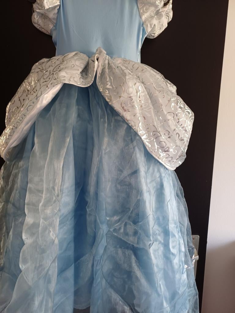Disney Jurk Assepoester - Maat 128, Ophalen, Zo goed als nieuw, 122 t/m 128, Meisje