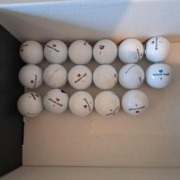 17 Wilson Golfballen beschikbaar voor biedingen