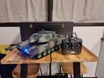 Leopard 2A6 Heng long RC tank 1:16 radiografisch, Hobby en Vrije tijd, Ophalen of Verzenden, Gebruikt
