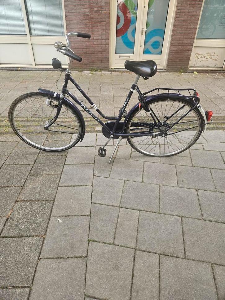 Omafiets - Klassiek en Betrouwbaar, Fietsen en Brommers, Fietsen | Dames | Damesfietsen, Gebruikt, Overige merken, (Extra) lage instap