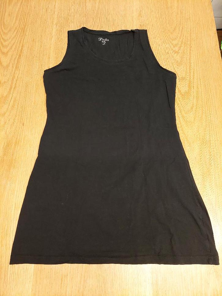 Tuniek, dolce bella S, Kleding | Dames, Tops, Gedragen, Maat 36 (S), Zwart, Zonder mouw, Ophalen of Verzenden