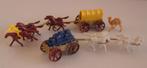 1: 87 h0 Plastic Cowboy Indianen Paarden wagens kameel 1/87., Figuur of Figuren, Gebruikt, 1:50 of kleiner, Verzenden