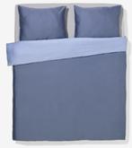 Hema dekbedovertrek (lits jumeaux), Huis en Inrichting, Ophalen, Blauw, Dekbedovertrek, Tweepersoons