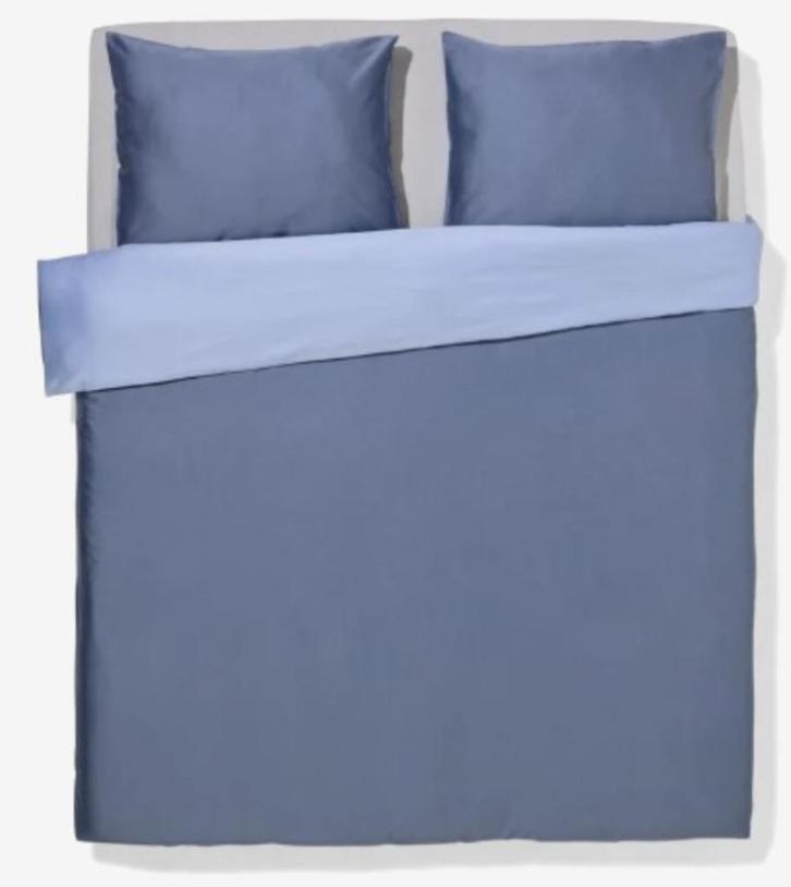 Hema dekbedovertrek (lits jumeaux), Huis en Inrichting, Slaapkamer | Beddengoed, Zo goed als nieuw, Dekbedovertrek, Tweepersoons