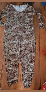 Nieuw tijgerprint onesie/ huispak, Ophalen of Verzenden, Nieuw, Maat 42/44 (L), Bruin