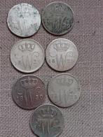 7 maal 25 cent Willem 1. Veel uit Brussel.., Postzegels en Munten, Munten | Nederland, Ophalen of Verzenden, 25 cent