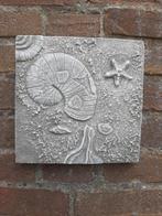 Strand wanddecoratie betonnen beeld tuinbeeld beton, Ophalen of Verzenden, Nieuw